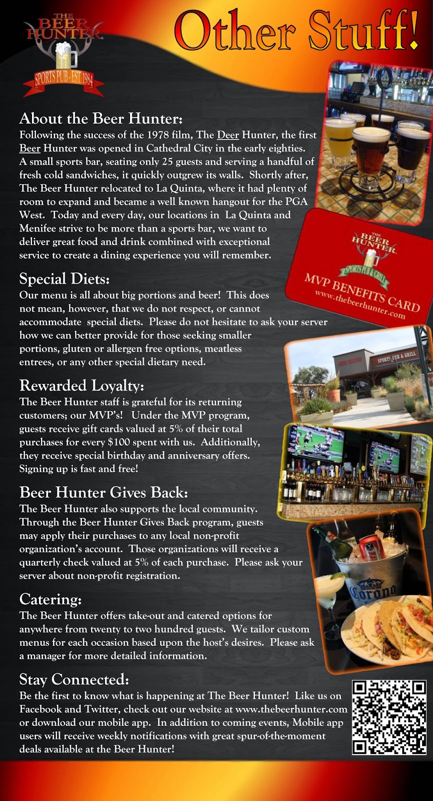 The Beer Hunter Menifee Restaurants