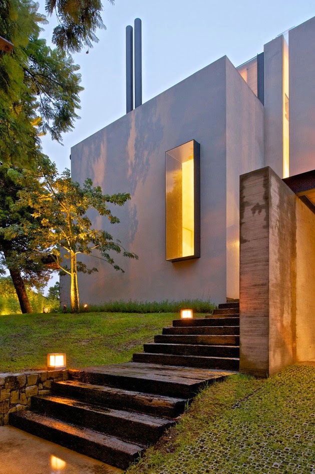 Rumah Keluarga Minimalis Modern Alami Rumah Keluarga Minimalis Modern Alami