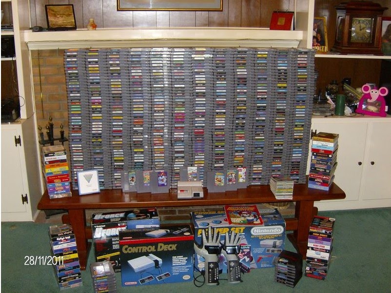 Complete NTSC Nintendo Collection Up For Sale