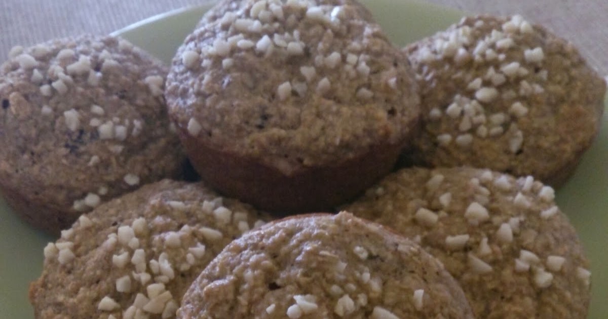 Muffins de banana y avena Sabrina´s Sea of Colors