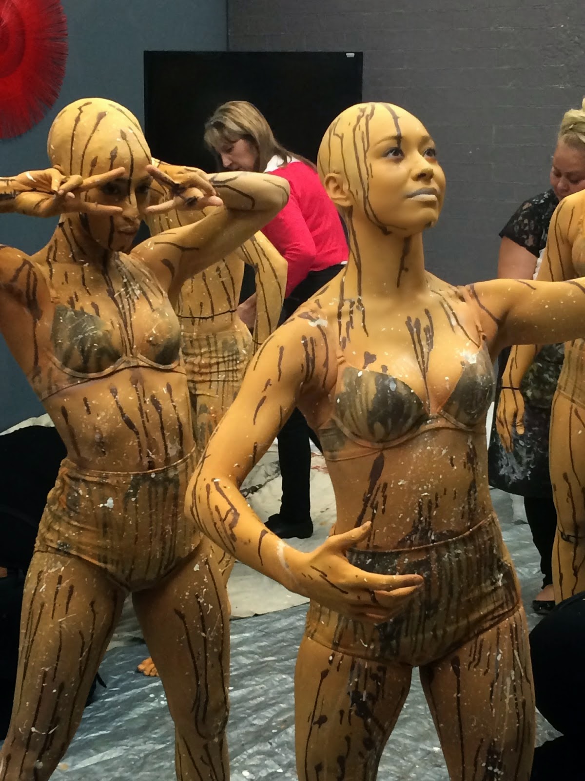 Human Statue Bodyart Body Painting For Tv Show Sytycd