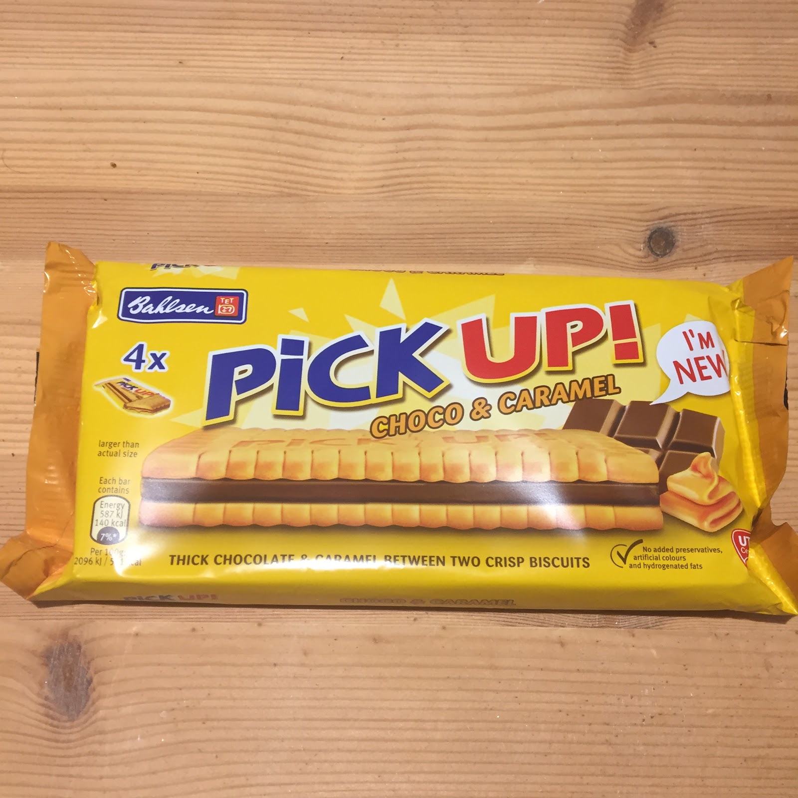 Archived Reviews From Amy Seeks New Treats NEW Choco & Caramel PiCK UP