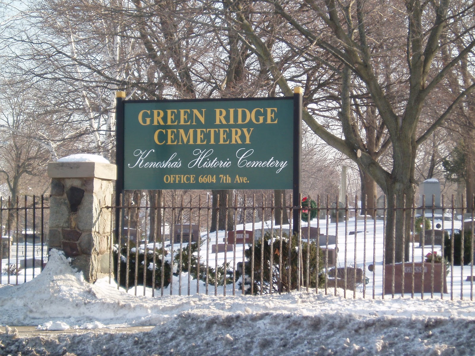 Green Ridge Cemetery Friends of Green Ridge Preserve, Promote, Protect