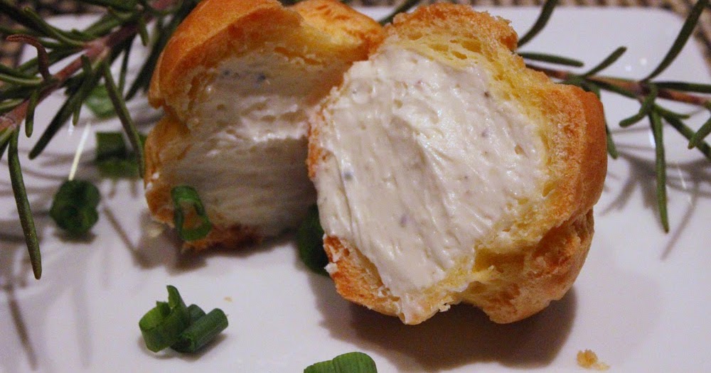 ItalianFusion Goat Cheese Profiteroles