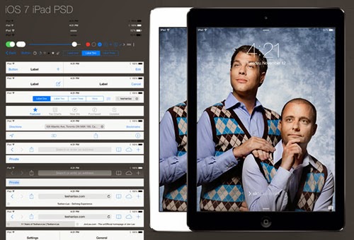 iPad GUI PSD iPad GUI PSD