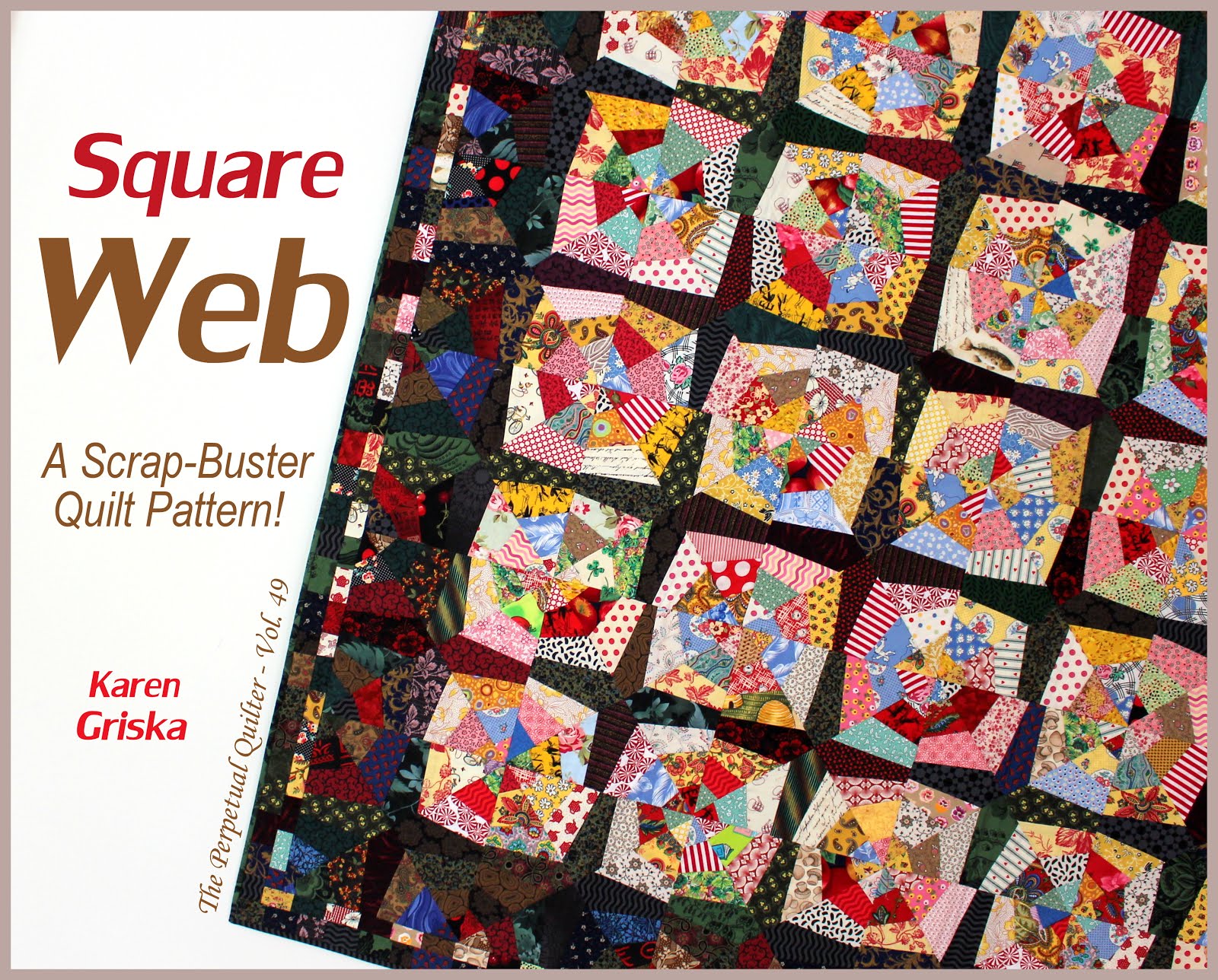 Square Web Quilt Pattern!