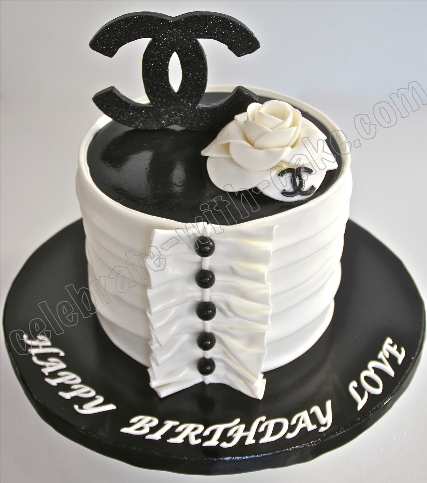 Chanel No Cake Topper Chanel No Cake Topper