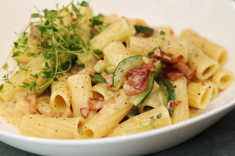 Pasta Carbonara Utan Gradde