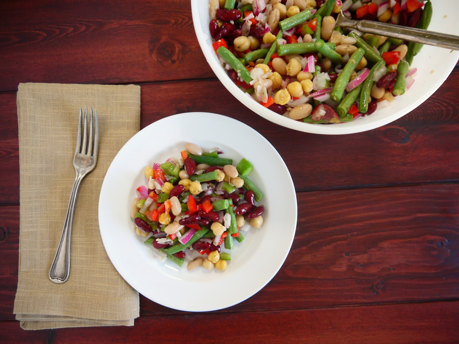 Eighty Twenty 80 Four Bean (better than three) Salad