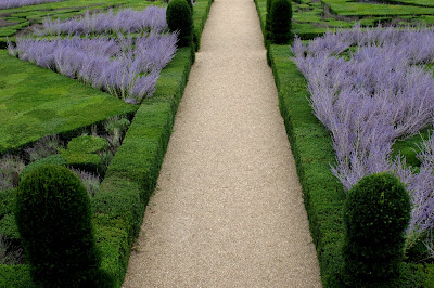 Tuinen bij kasteel Villandry (Loire)