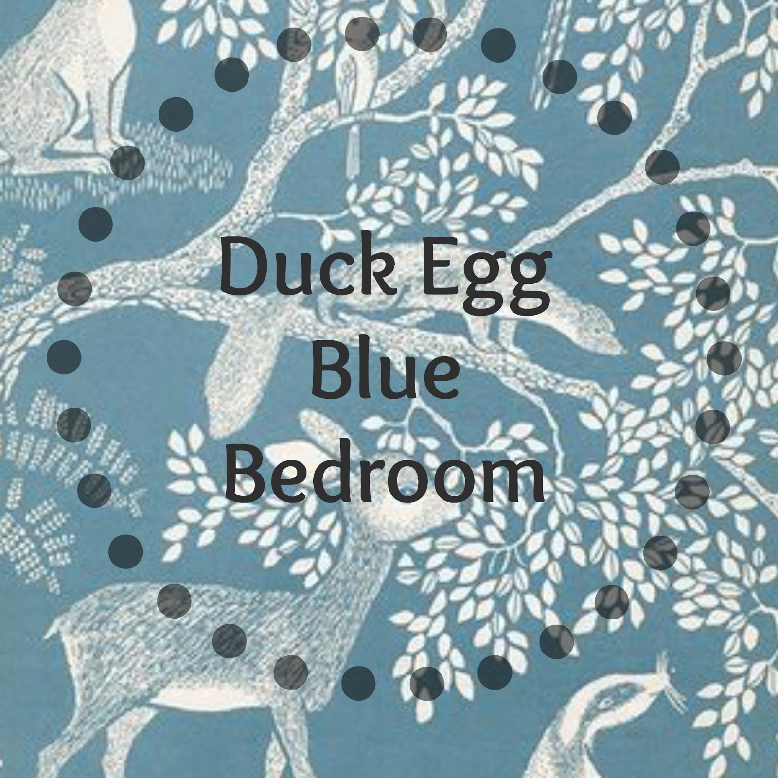 Kristina Suzanne Duck Egg Blue Bedroom Decor