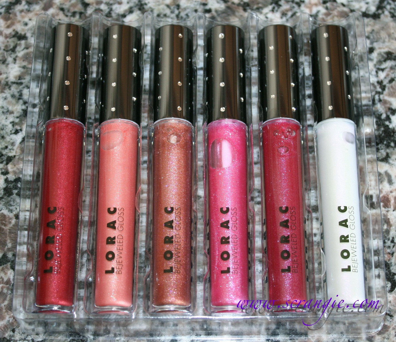 Scrangie LORAC Bejeweled Lip Gloss Collection for Holiday 2011