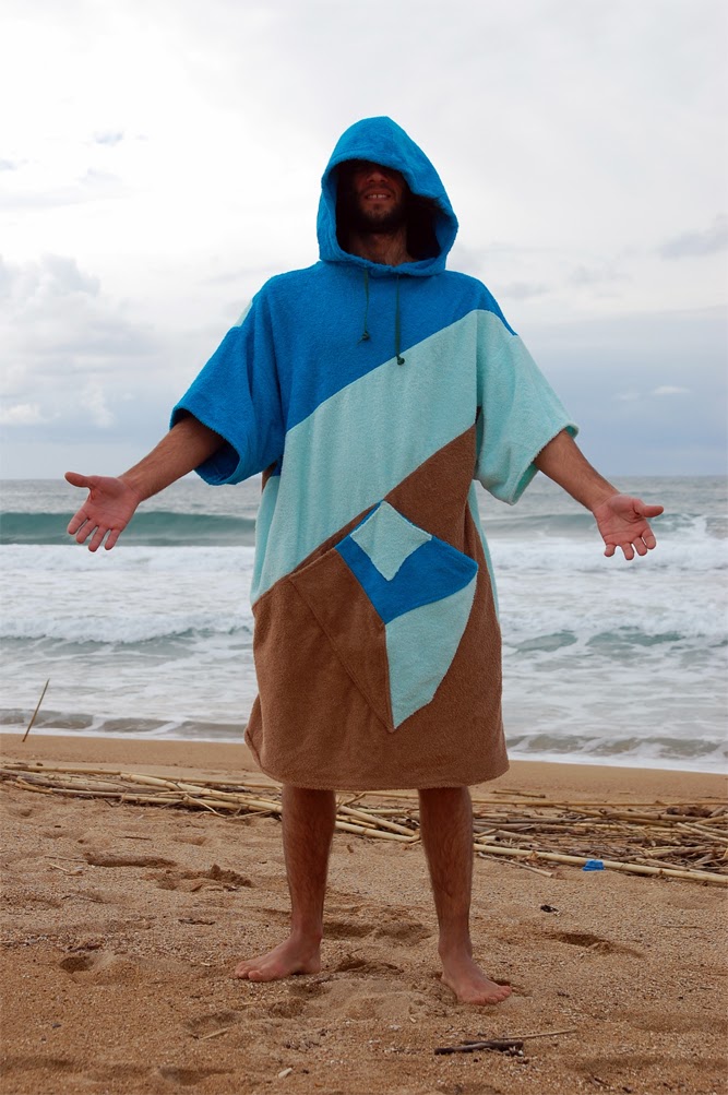 BooHaHart! surf poncho design
