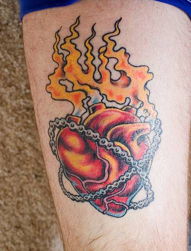 images of hearts tattoos. Heart Tattoo Meanings And Pictures