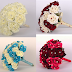 Swarovski Crystal Bridesmaid Bouquets 2014 Pictures