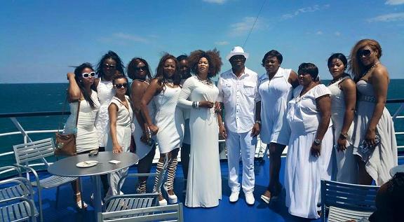 nigerian senator boat cruise beautiful ladies
