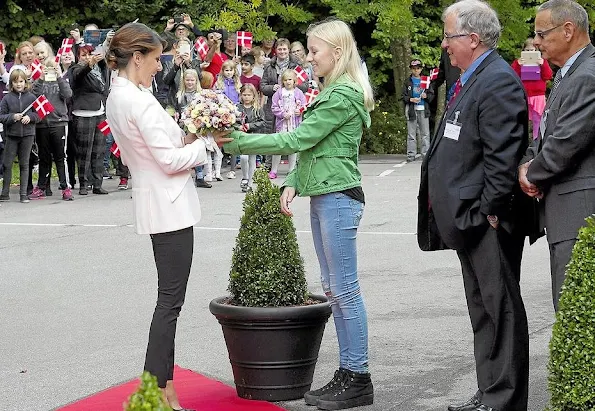 Princess Marie of Denmark attended the celebrations marking the 60th anniversary of the Epilepsy Hospital's Children Department