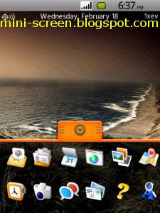 Free bDroid Theme Reloaded for Blackberry Storm