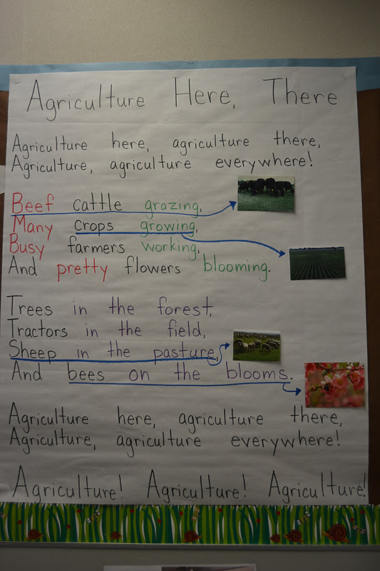 The House That Ag Built Ag Unit Chants