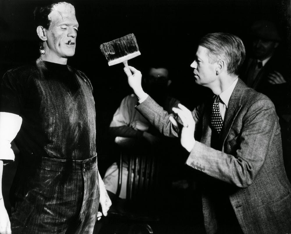 This is What Boris Karloff and James Whale Looked Like  in 1931 