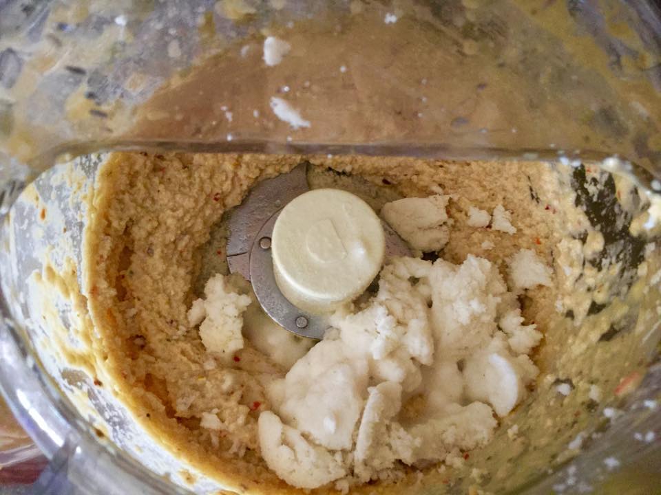Priya's Page Hummus made from Almond Pulp