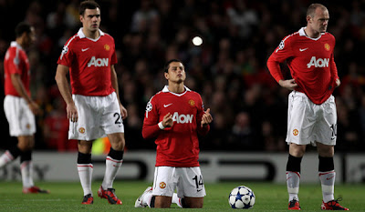 Darron Gibson, Javier Hernandez wayne Rooney Man Utd 2011