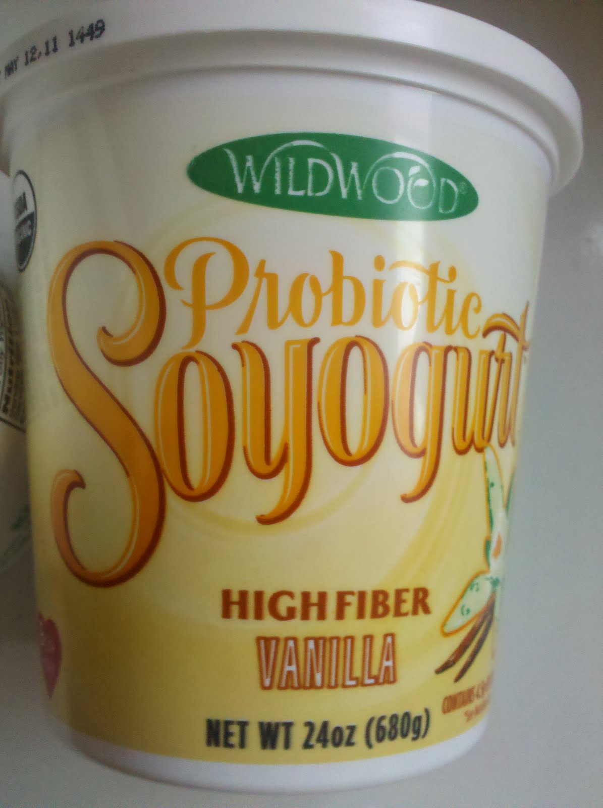 Vegan Is Hip! Eating right is not that hard. With Vanilla Soy Yogurt