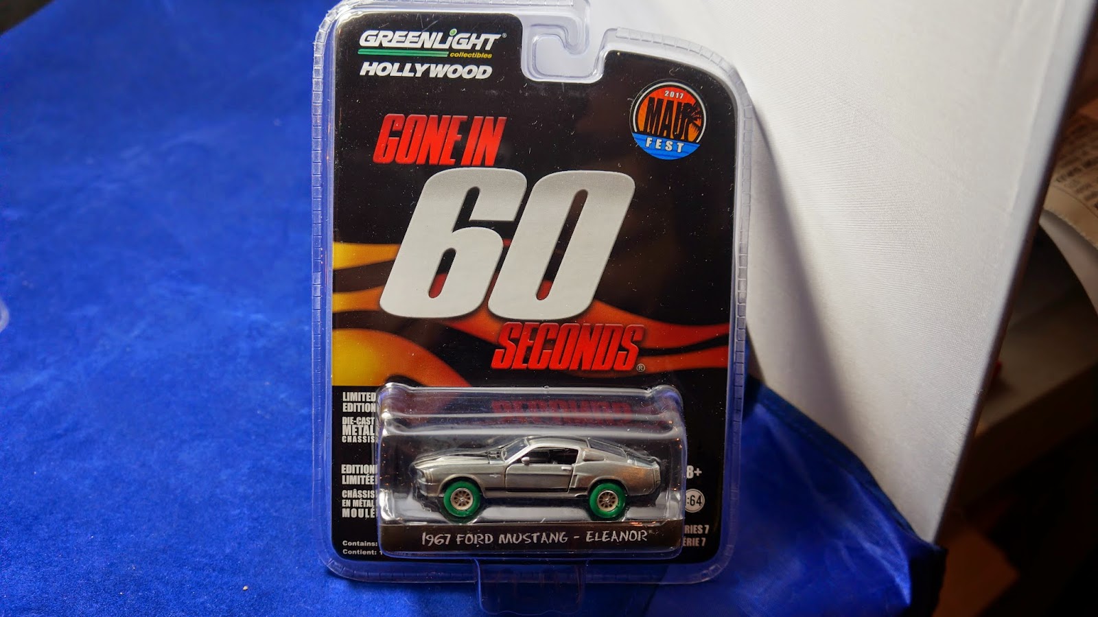 Greenlight Maui Fest 2017 Hollywood 7 Raw Super Chase VW Beetle Bug