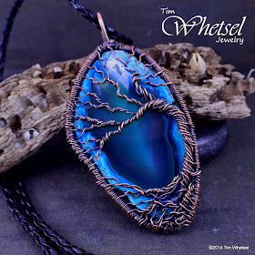 Tree of Life Wire Wrapped Pendant - Handmade by ©2014 Tim Whetsel Jewelry