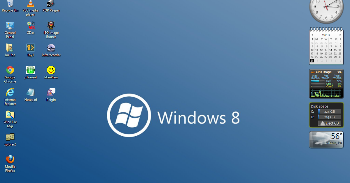 Everything Windows 10 How To Add Gadgets Back to Windows 8