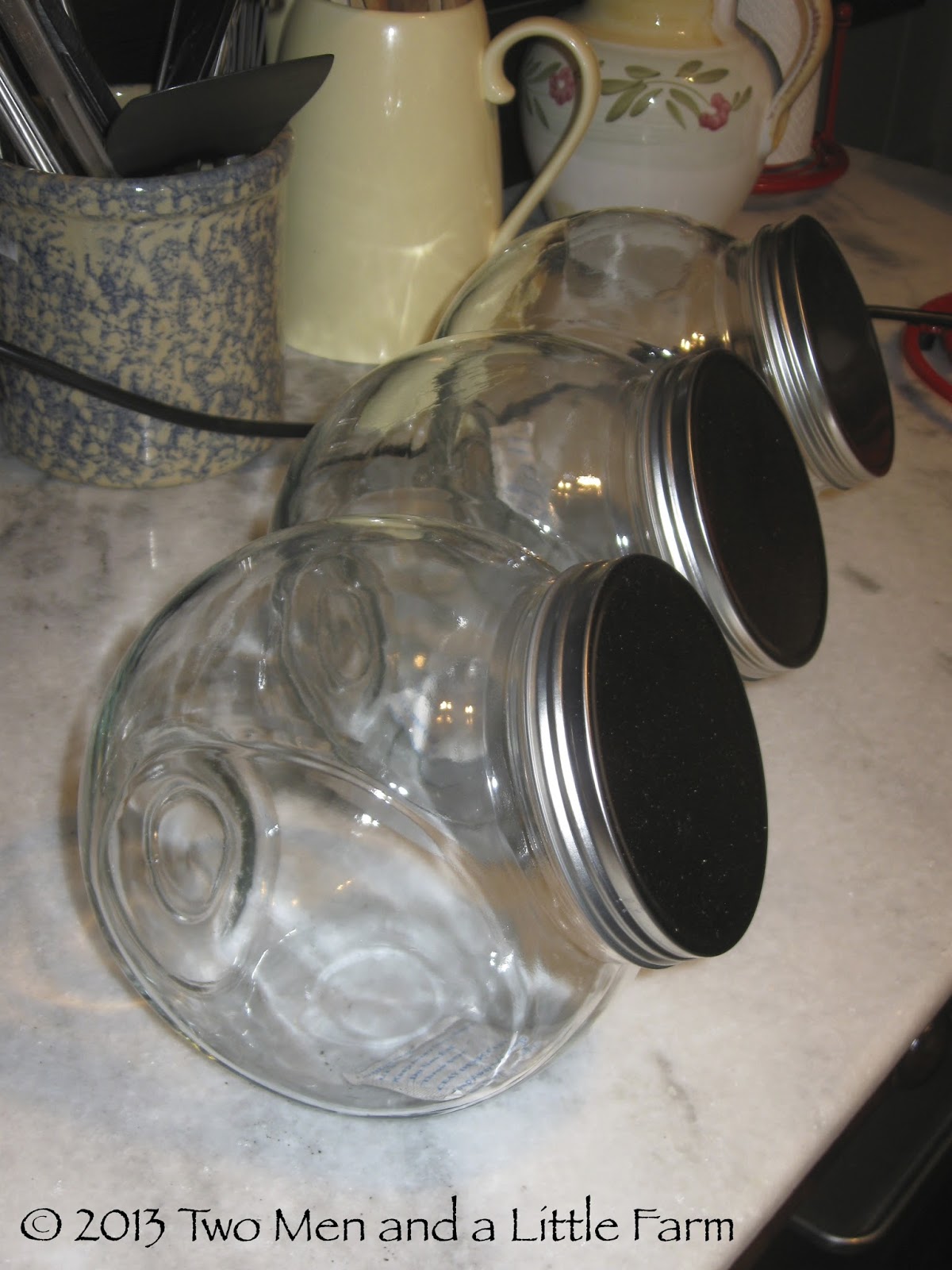 Two Men and a Little Farm PENNY CANDY JARS