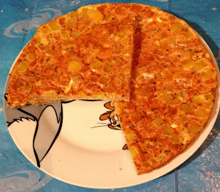 frittata rossa di patate