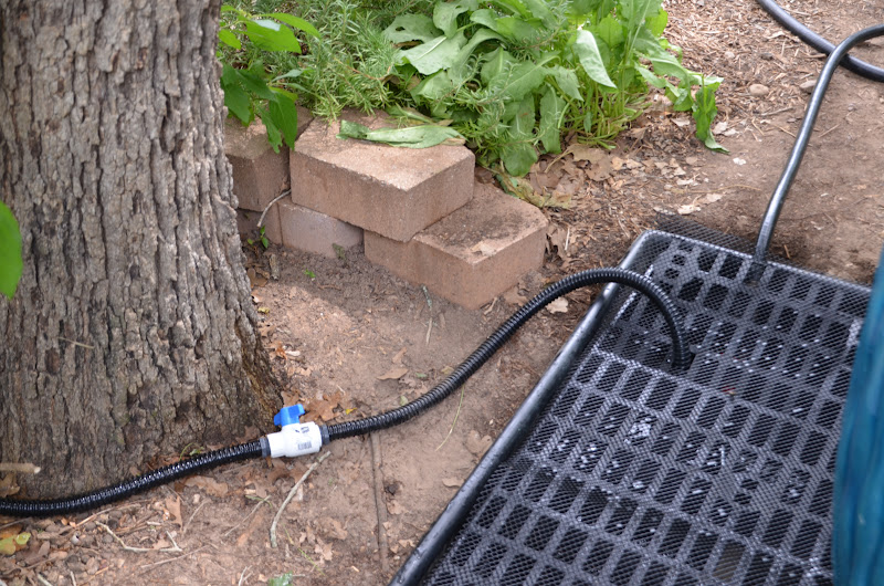 Garden Ally Building a Rain Chain Fountain