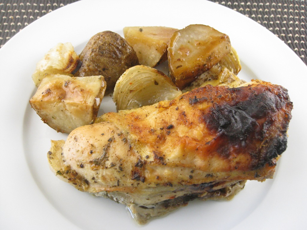 Baked Chicken Breast with Herbs and Wine Seasoning Beachloverkitchen