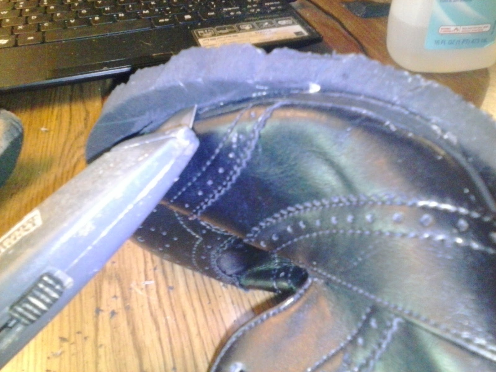 GREEN EYED LADY CRAFTY LADY how to shorten heels on high heel shoes