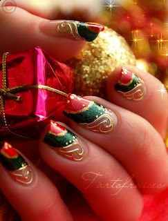 Christmas nails art