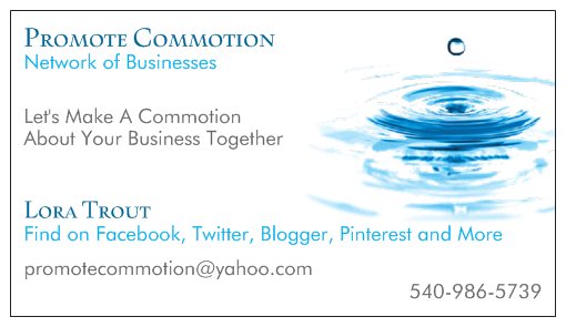 Promote Commotion
