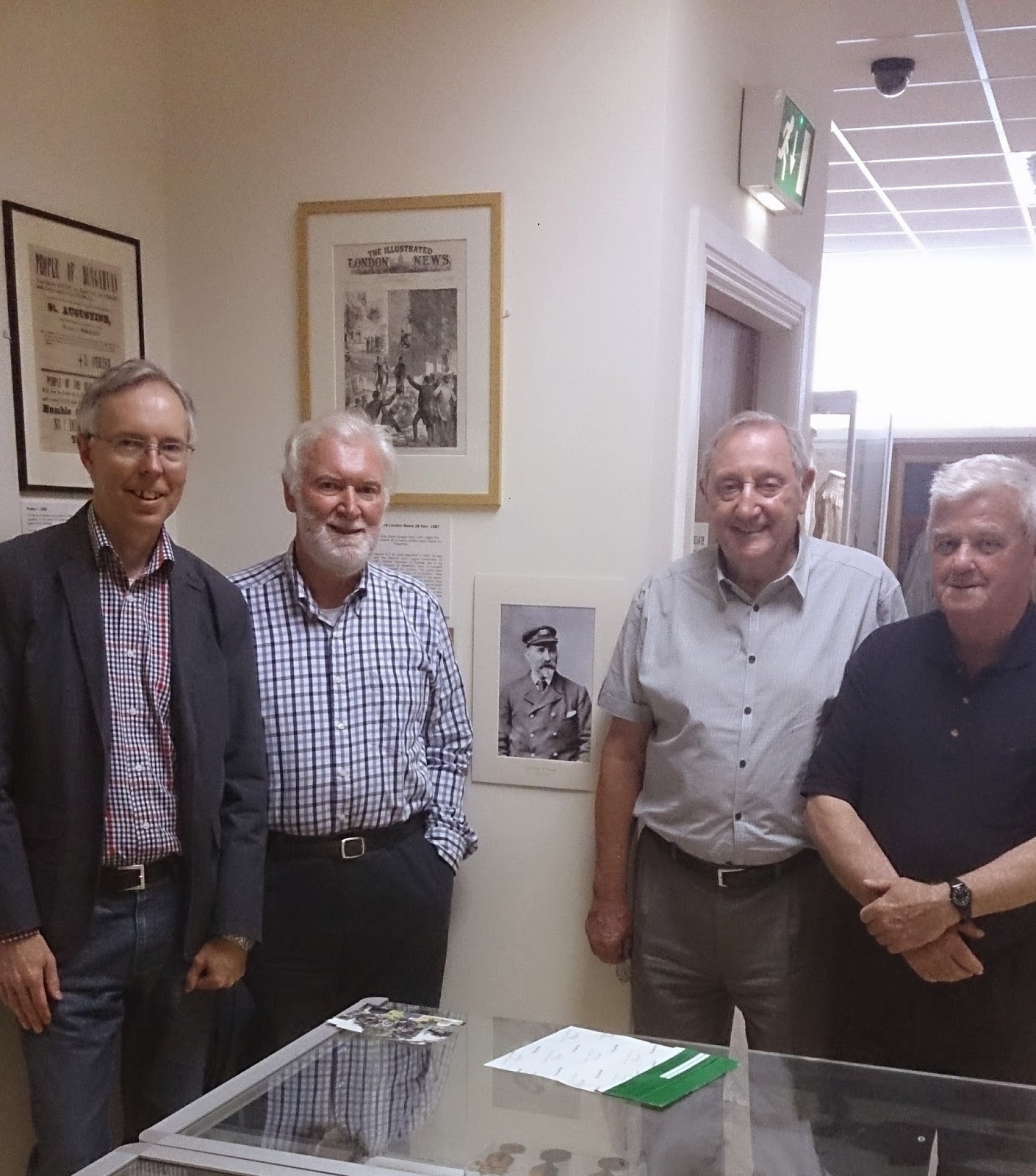 Waterford County Museum Grandson of Captain Joseph Kavanagh visits Museum