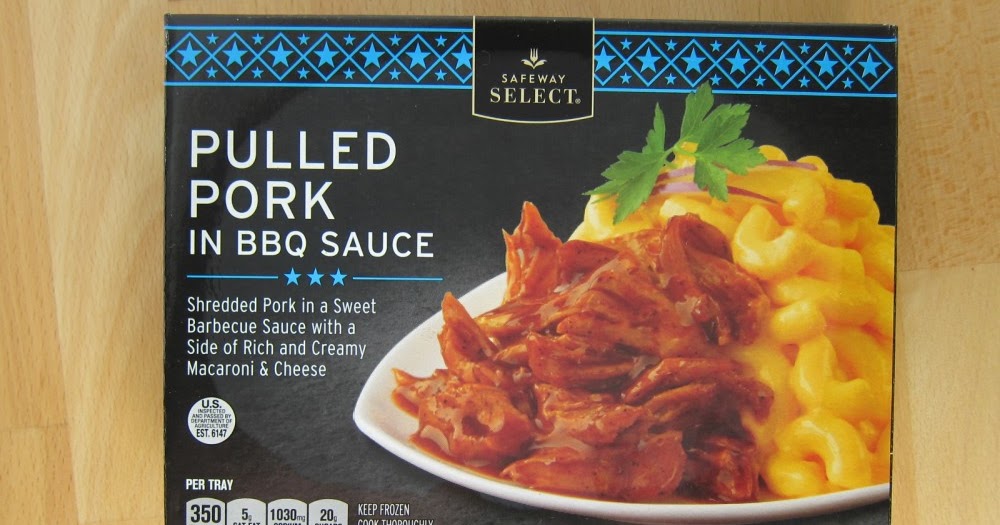 Frozen Friday Safeway Select BBQ Pulled Pork Brand Eating