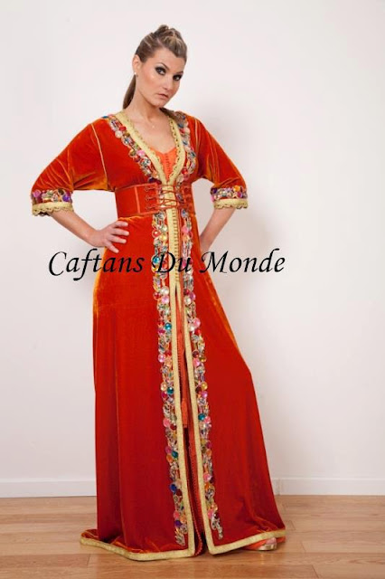 Caftan velours : Caftan Mobra 2013-2014