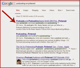 Google Search for Podcasting on Pinterest via @Ileane