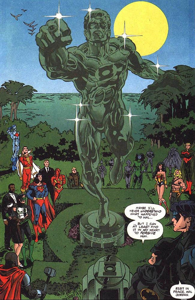 The Four Color Media Monitor Green Lantern 81 vol.3 what gets in the