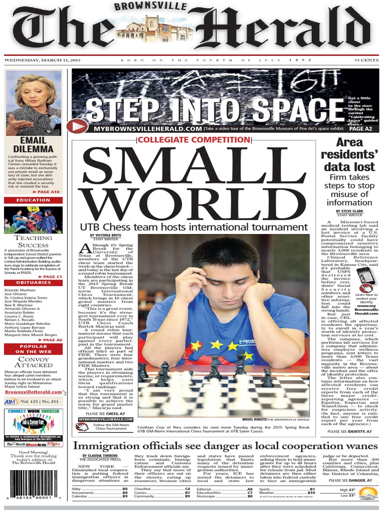 The Brownsville Observer Apathy, Low Voter Turnout, Weak News Coverage