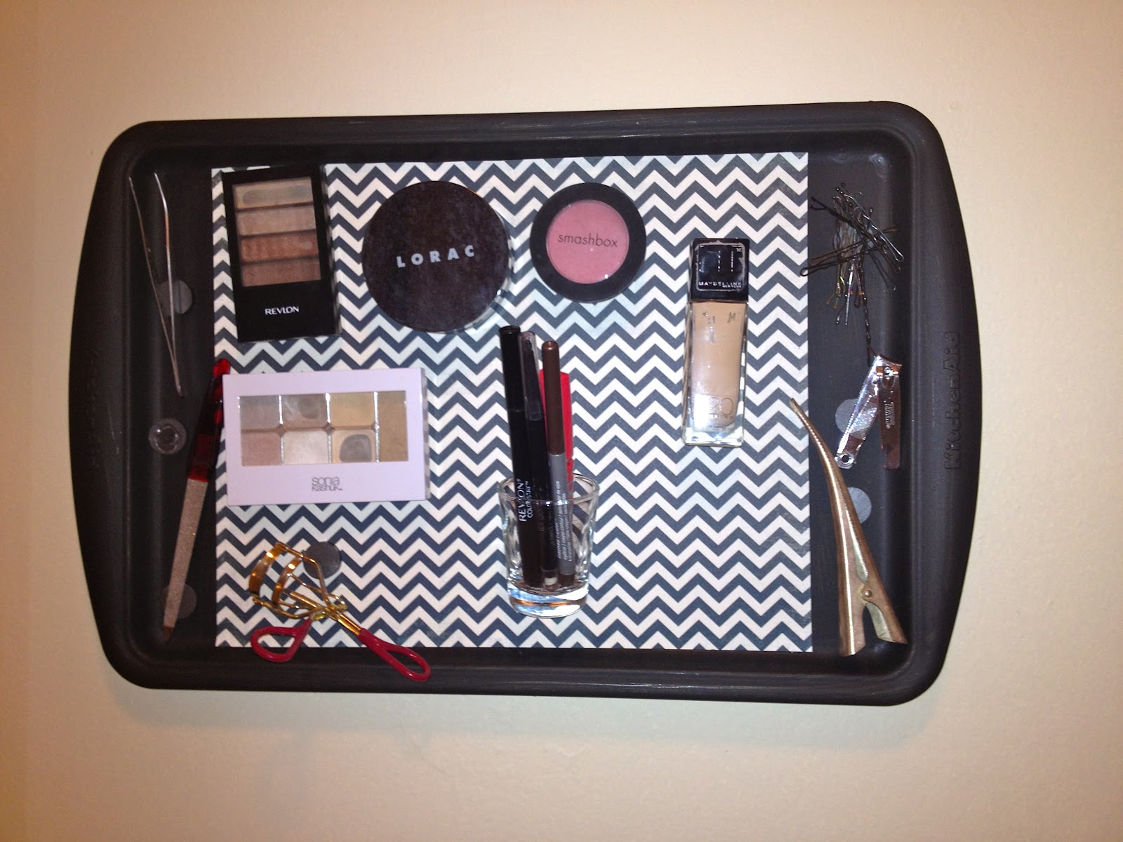 magnetic cookie sheet makeup organizer fresh cut grass are cookie sheets magnetic