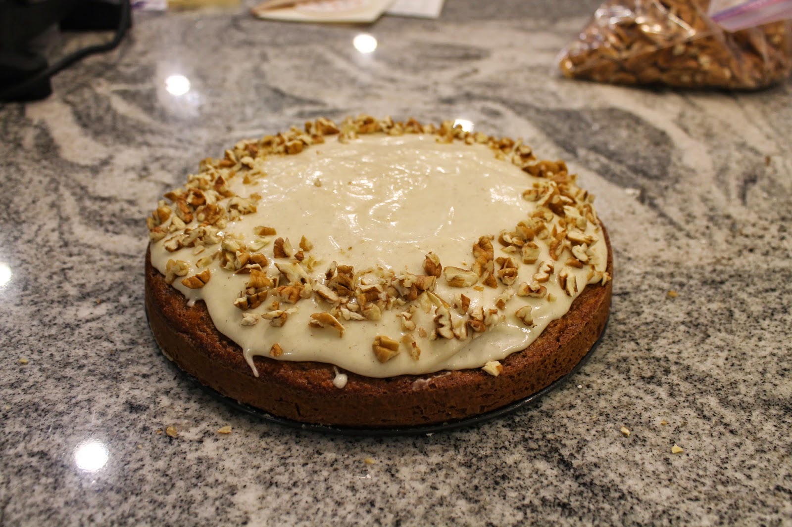 Dinner with the Grobmyers One Layer Super Moist Carrot Cake