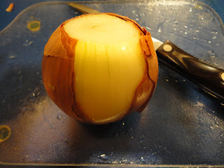 Unlimited Onions - remove outer skin