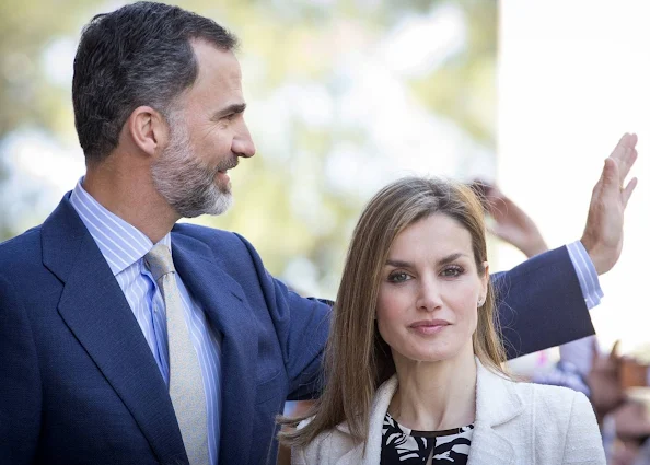 Queen Letizia of Spain and King Felipe of Spain, Queen Sofia of Spain, Princess Leonor of Spain and Princess Sofia of Spain