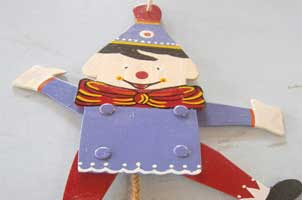 clown jumping jack styleradha handmade wooden