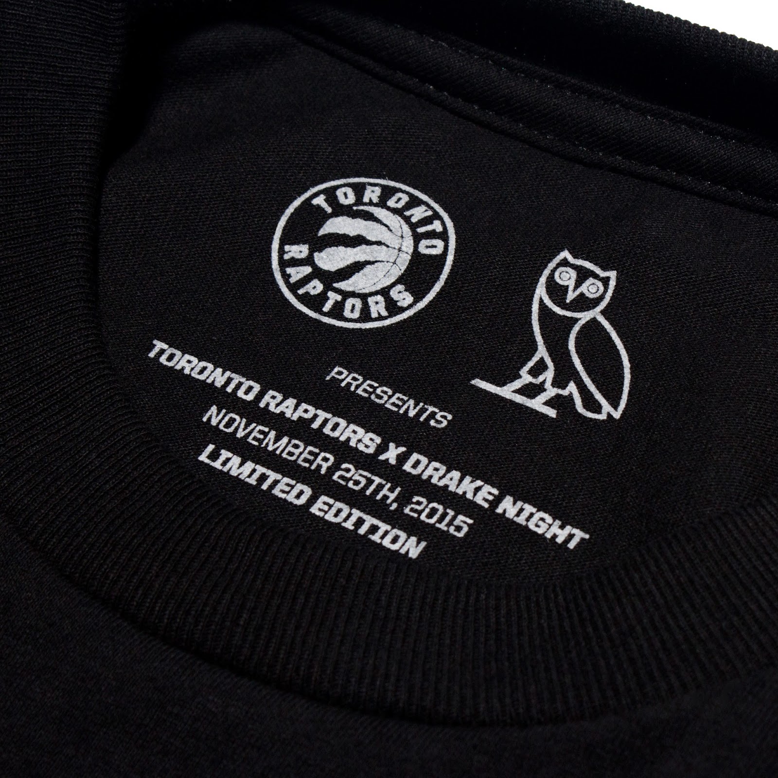 Drake Night OVO x Raptors Collaboration T-Shirt