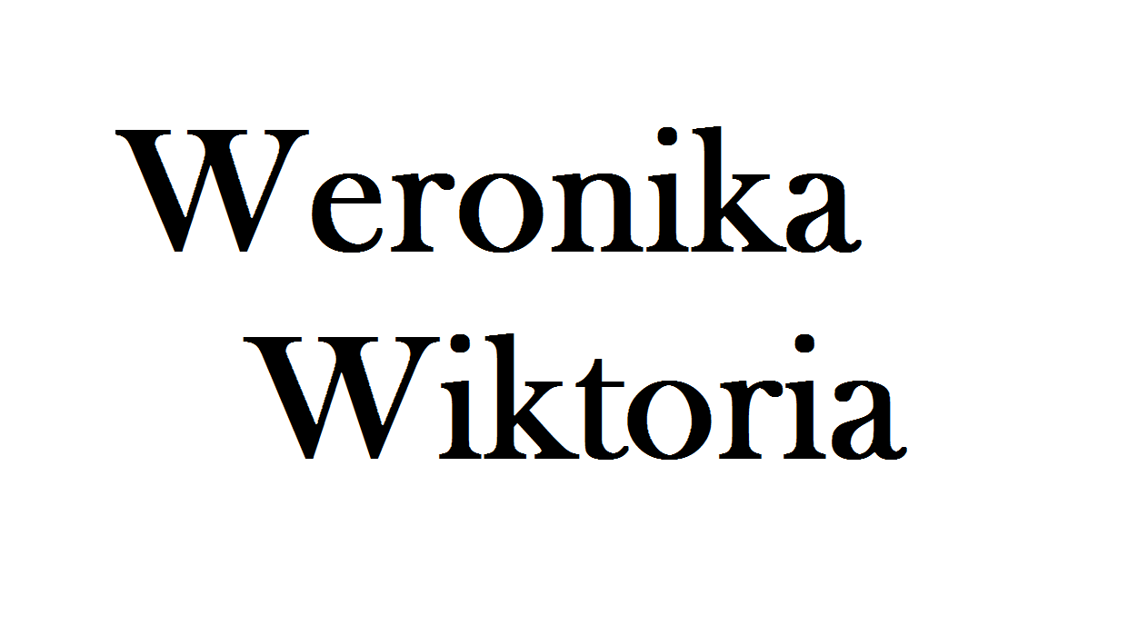 Weronika Wiktoria